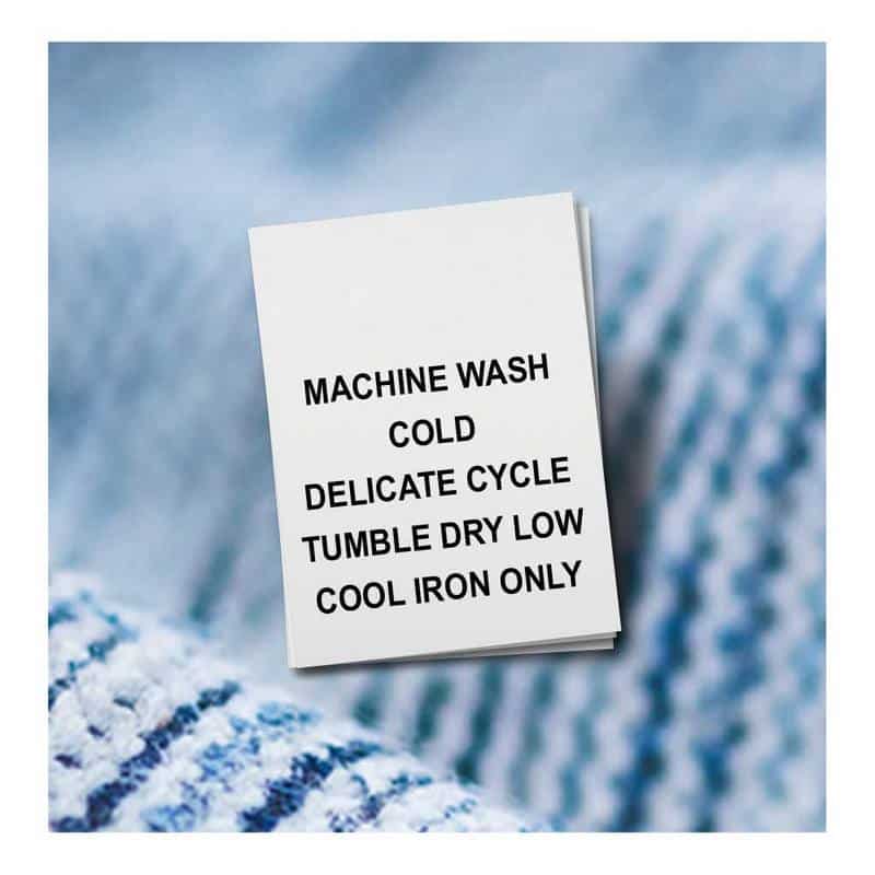 Clothing Care Labels - Small Minimums - Bulk Discounts – starlightlabels