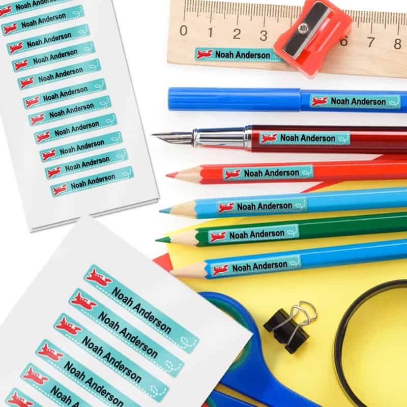 Name Labels for kids - School supplies labels Sticker for Sale by  AppareIIndustry