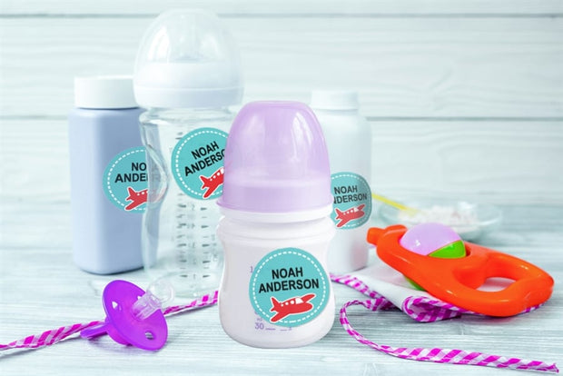 Waterproof Baby Bottle Labels